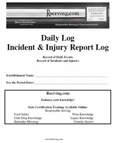 Incident Report Log